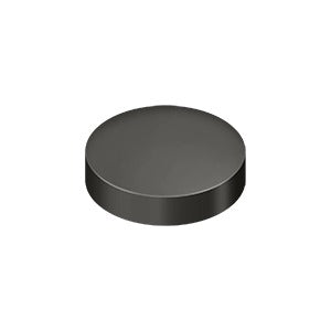 Deltana 1" Diam Flat Round Screw Cover by Deltana