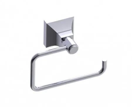 polished chrome tissue holder