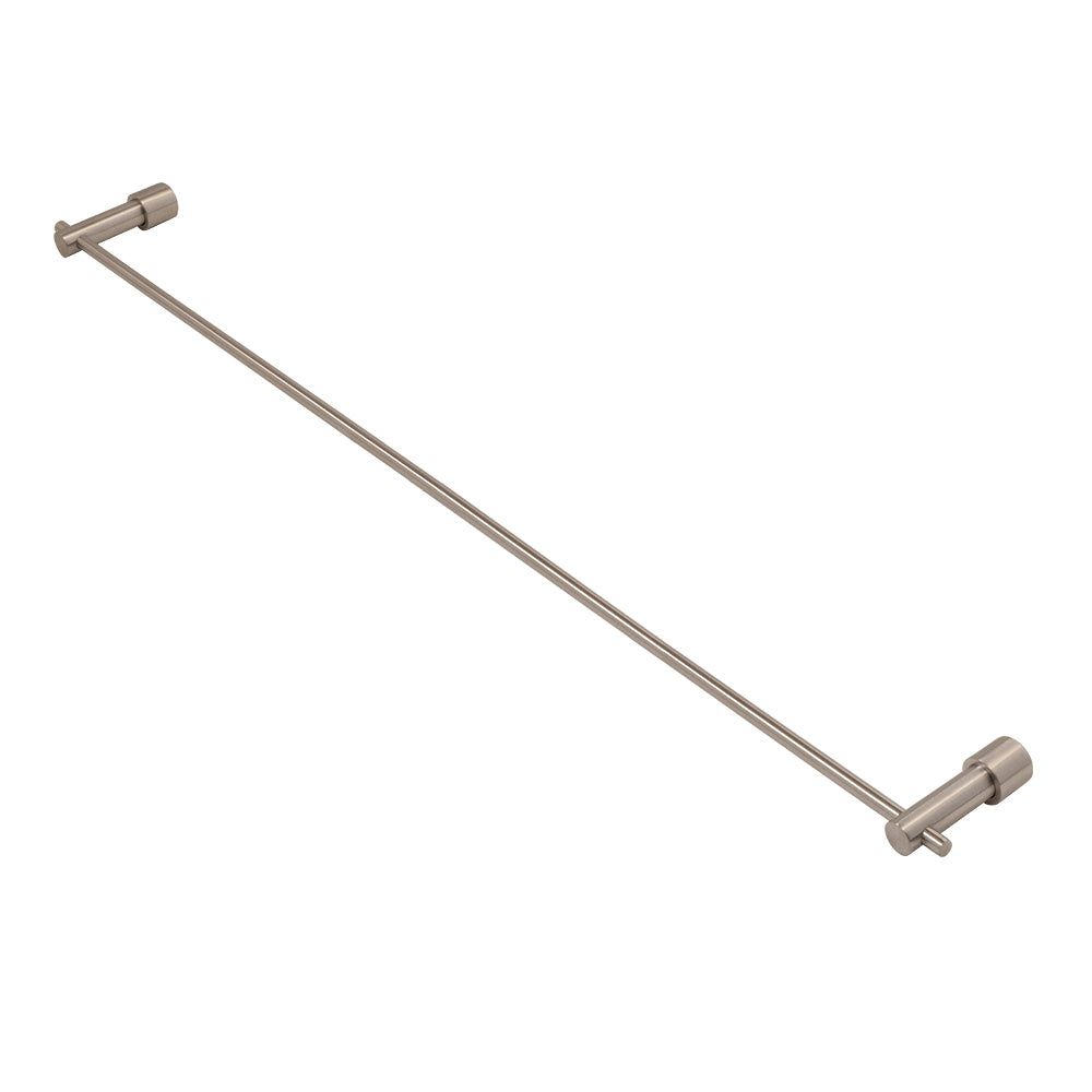 brushed stainless steel towel bar