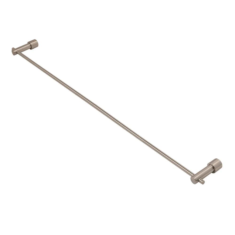 brushed stainless steel towel bar