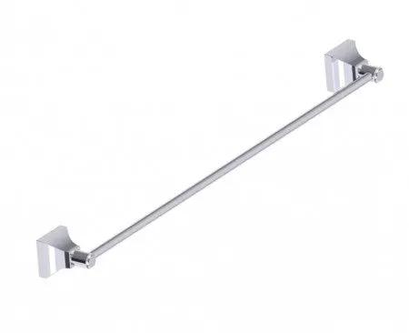 polished chrome towel bar