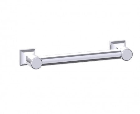 polished chrome grab bar