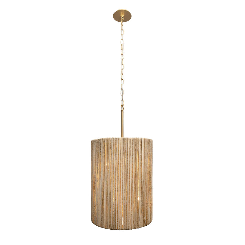 french gold pendant light