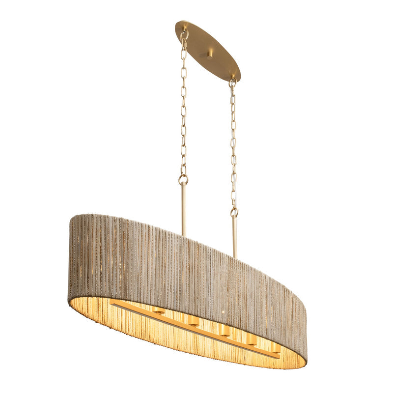 french gold pendant light
