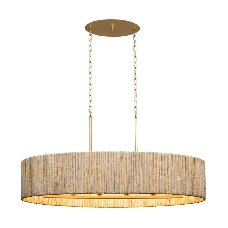 french gold pendant light