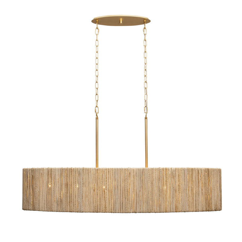 french gold pendant light