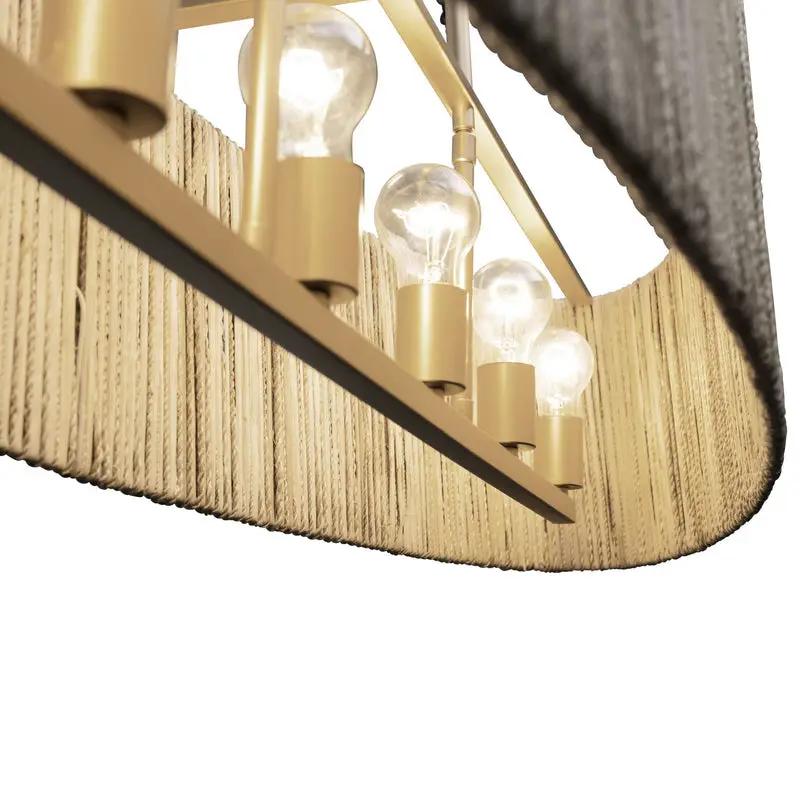 french gold pendant light
