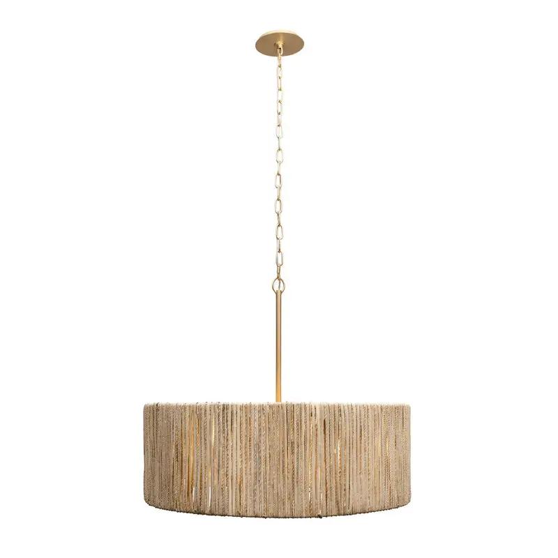 french gold pendant light