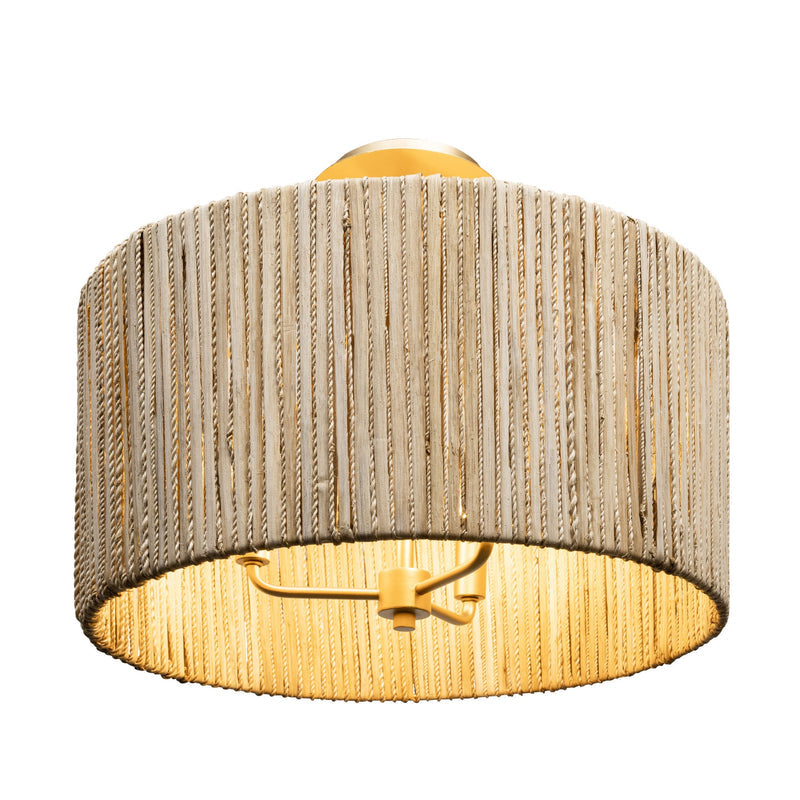french gold ceiling mount light