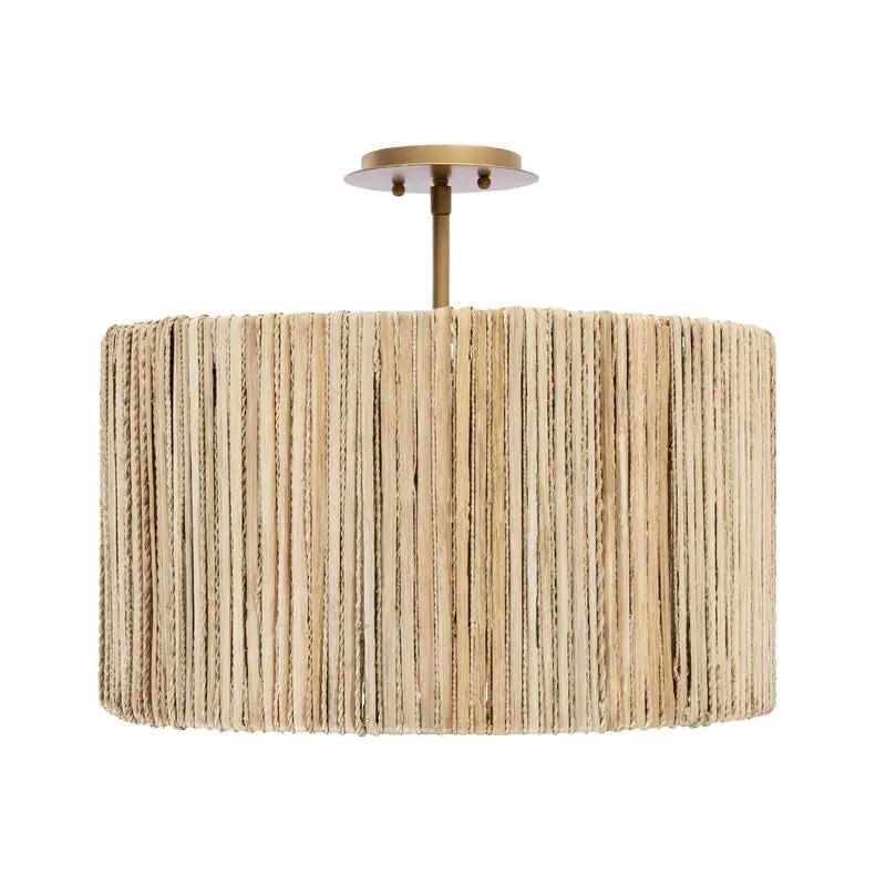 french gold ceiling mount light