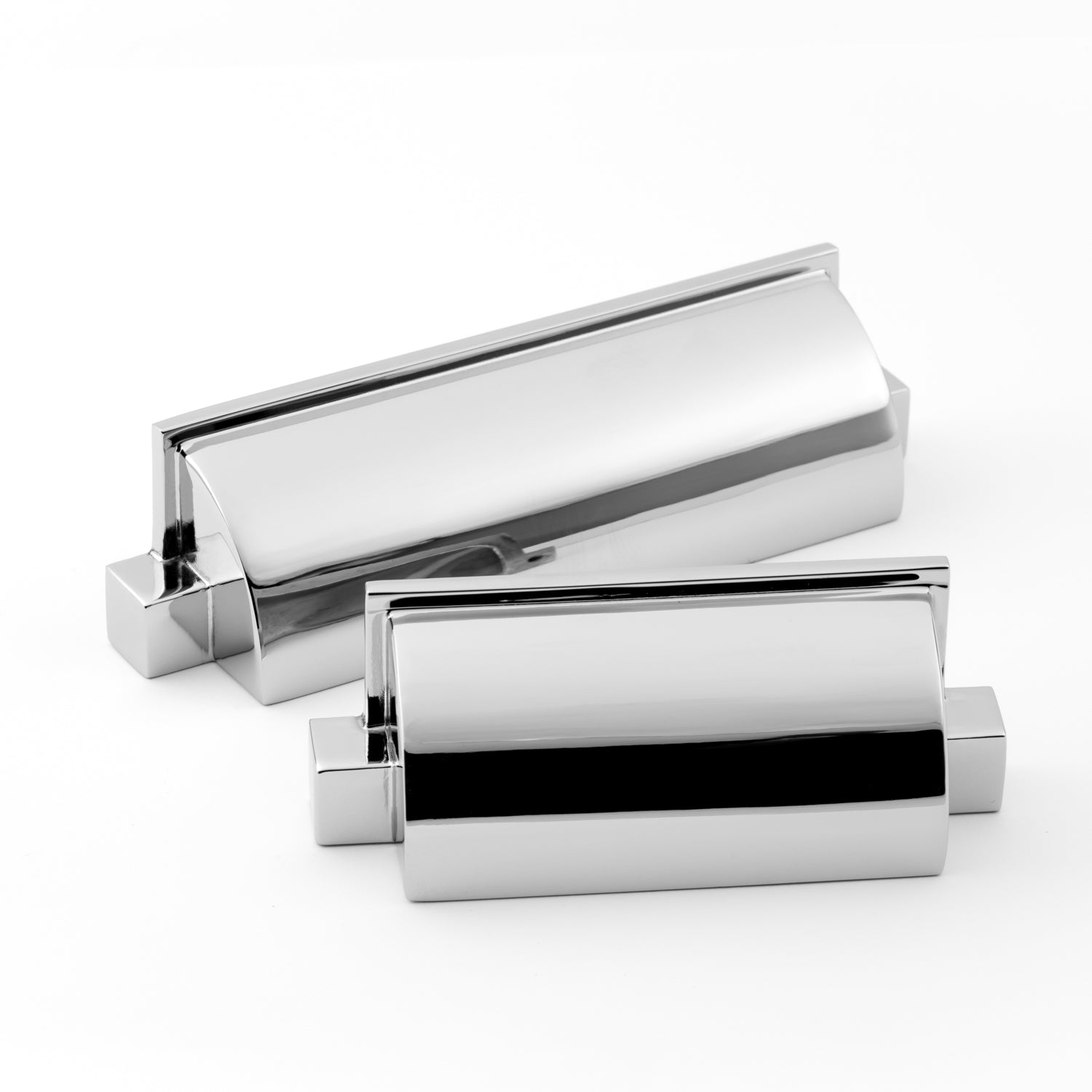 polished chrome pull