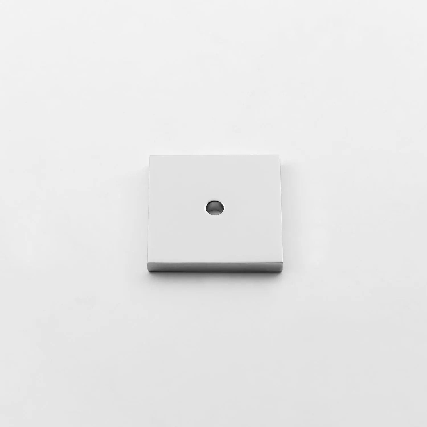 polished chrome backplate