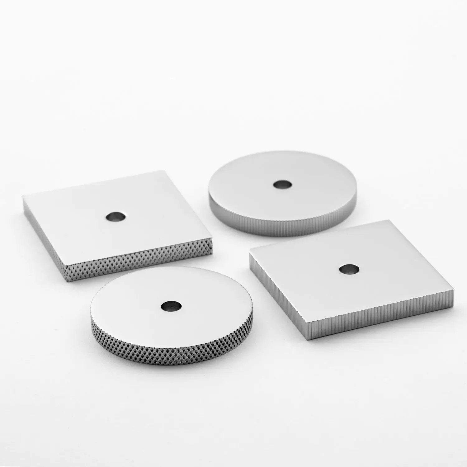 polished chrome backplate