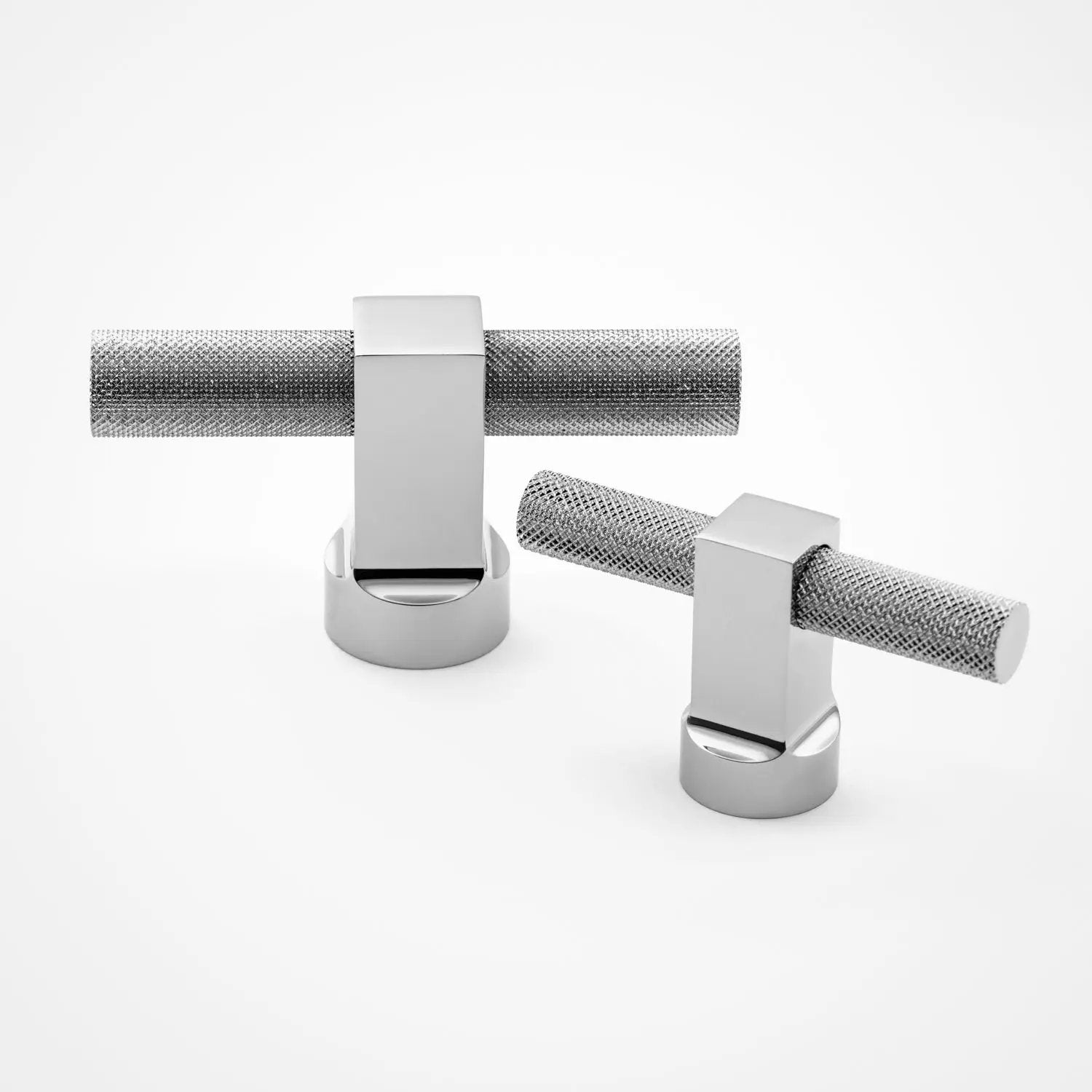 polished chrome pull