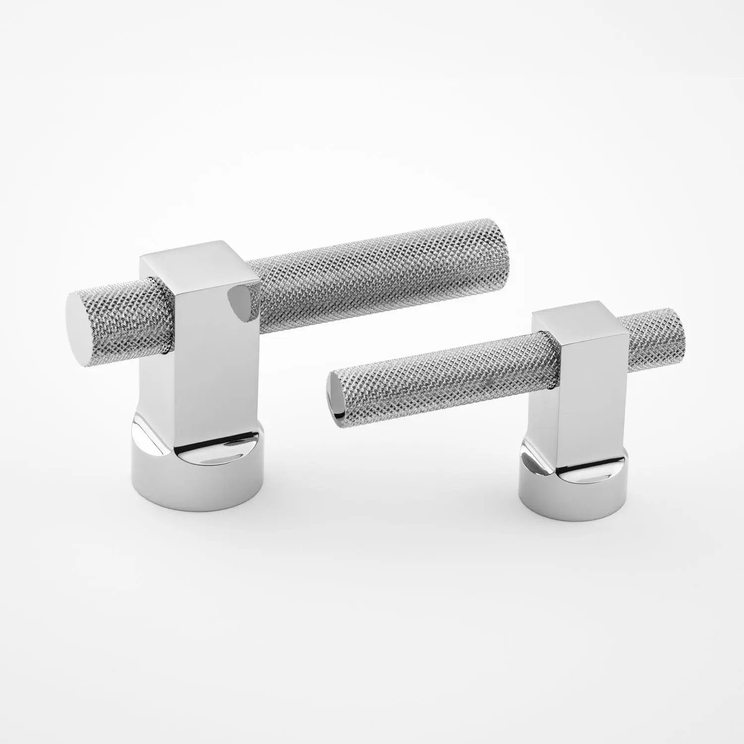 polished chrome pull