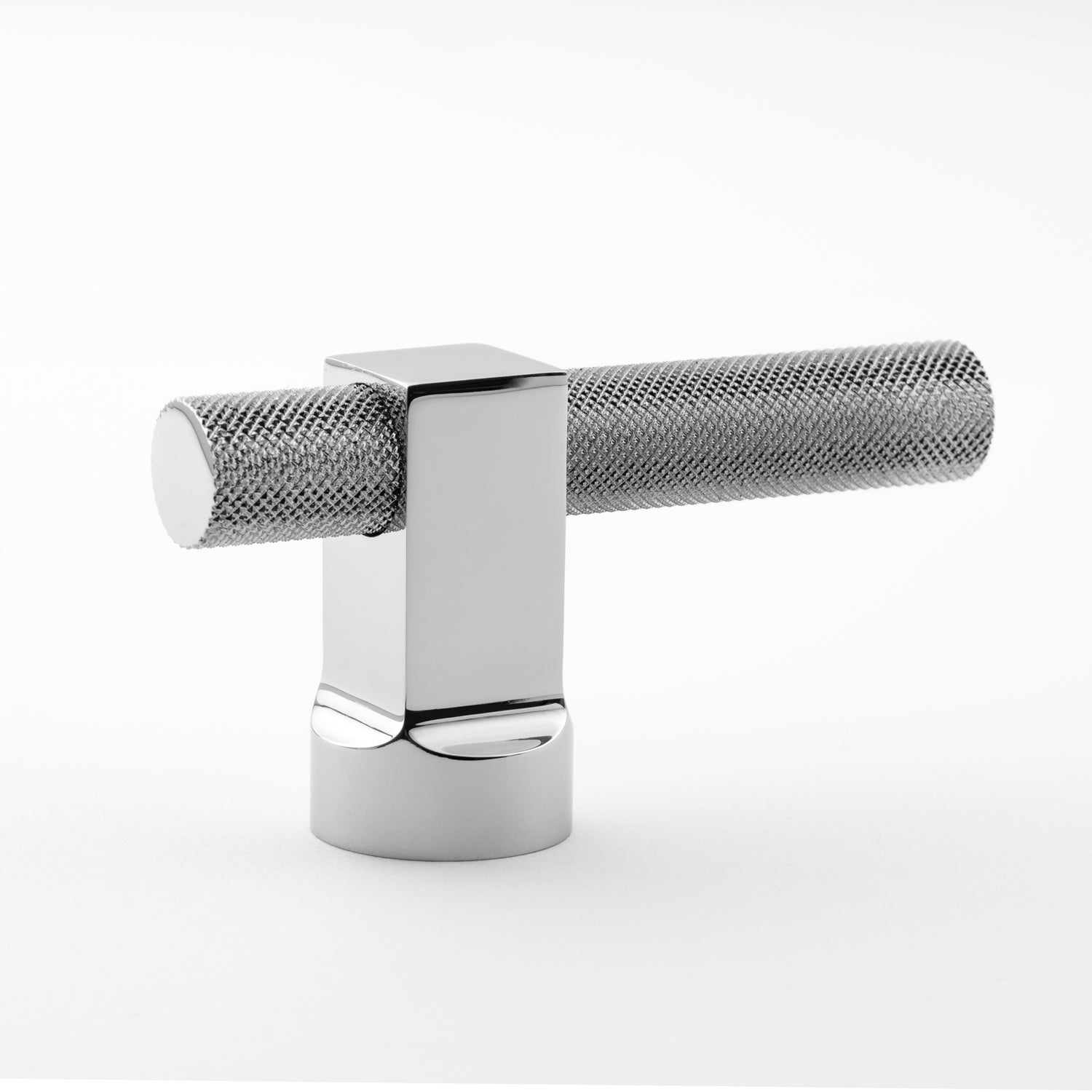 polished chrome pull