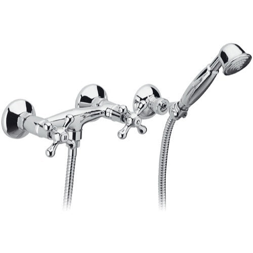 chrome hand shower