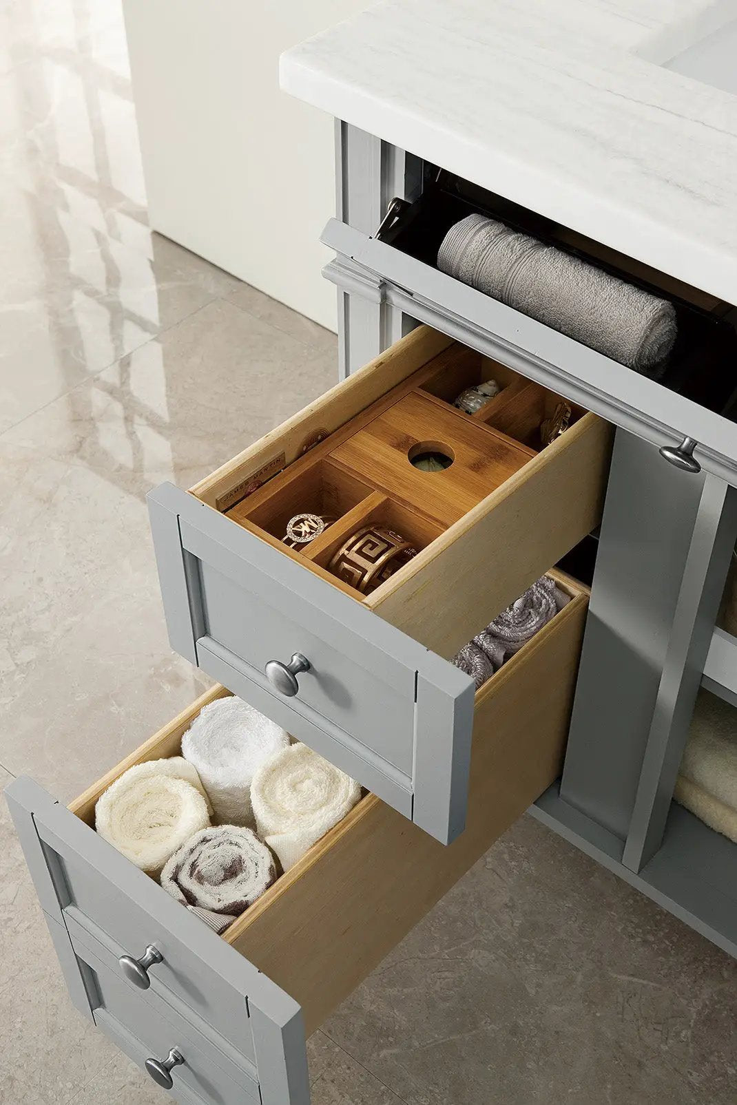 urban gray vanity