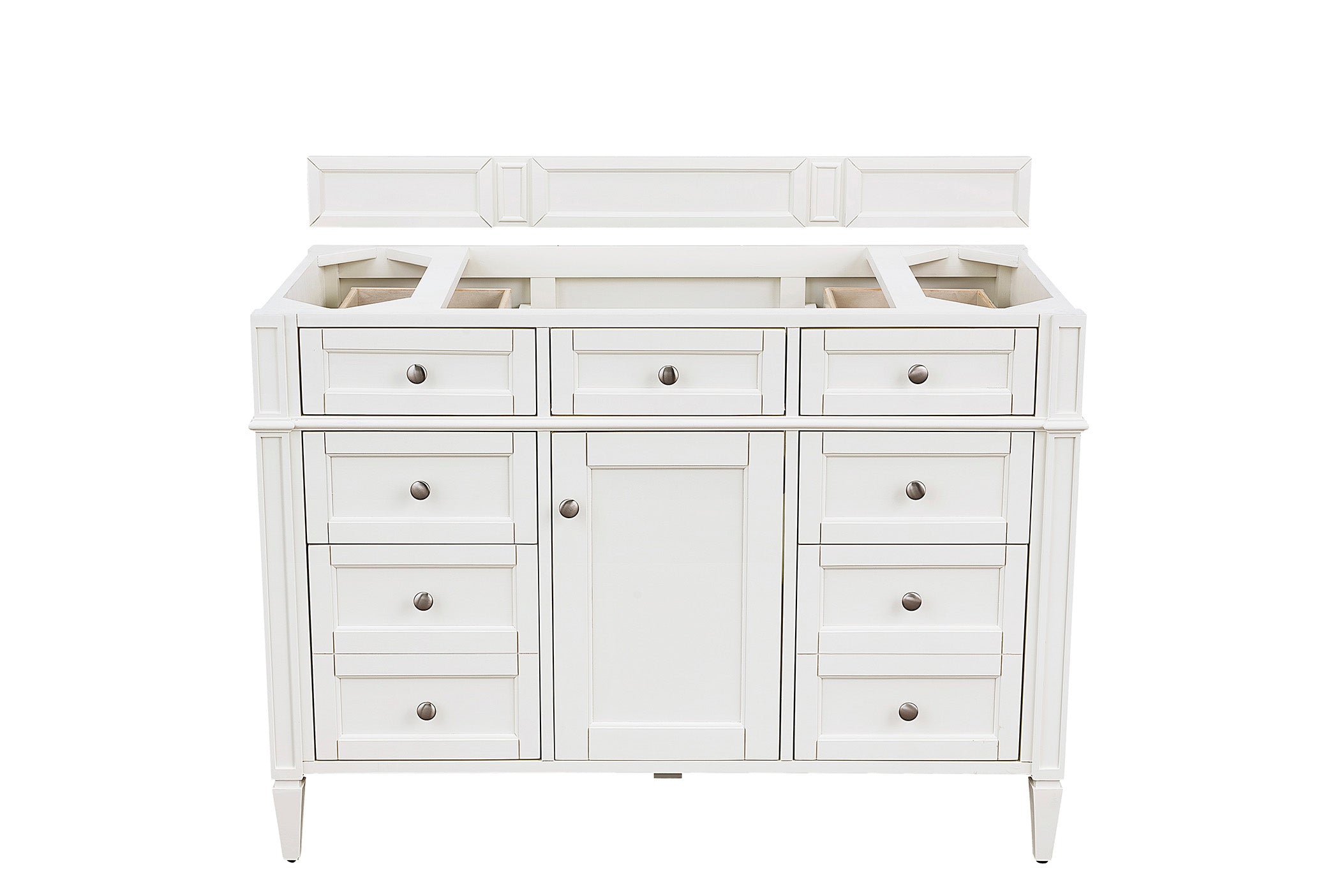 James Martin Vanities Brittany 48" Single Vanity - Bright White