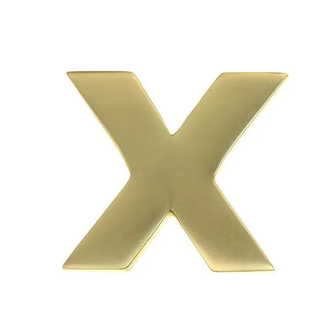 satin brass knob