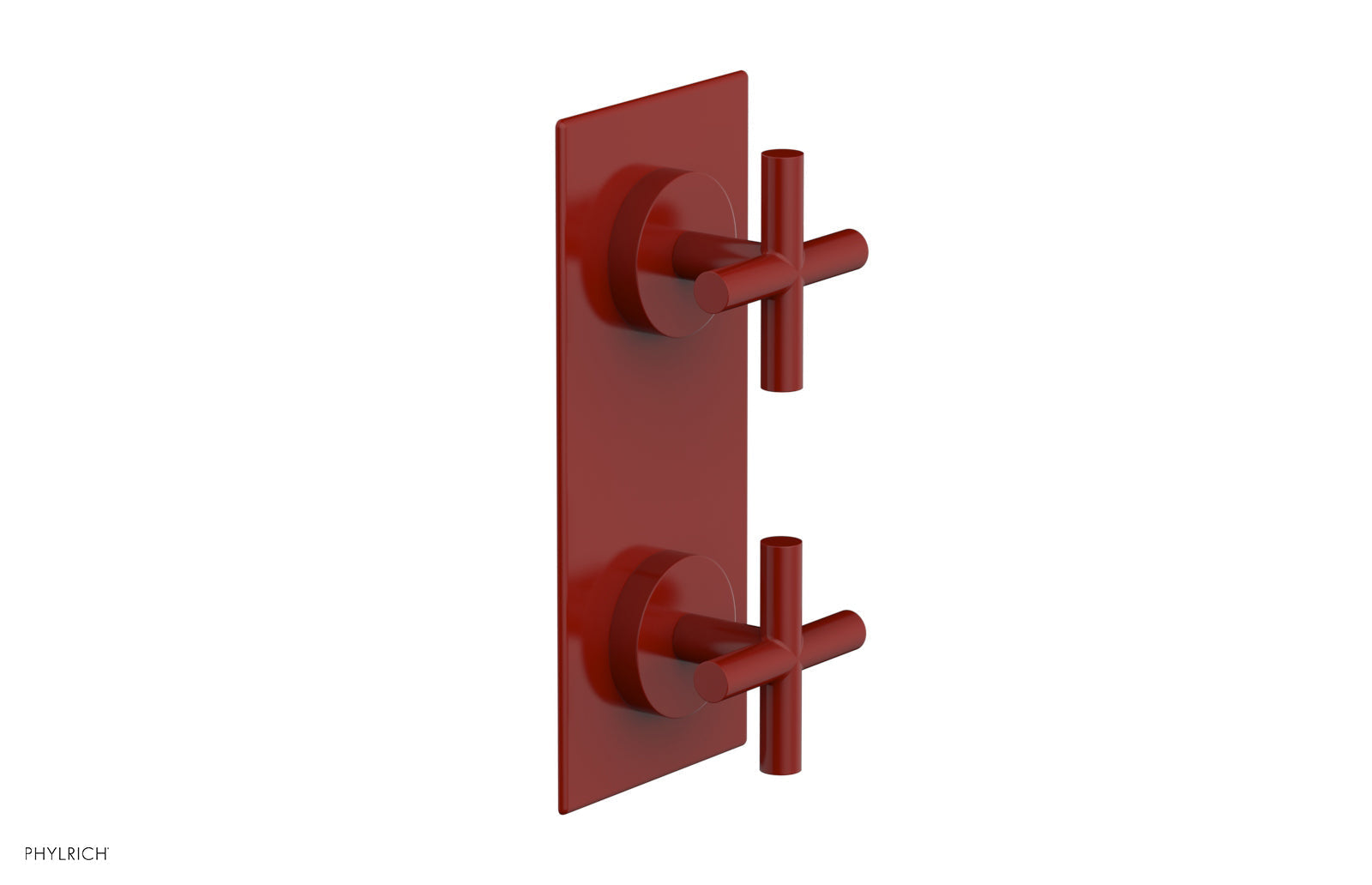 Phylrich TRANSITION 3/4" Thermostatic Valve with Volume Control or Diverter, Cross Handles by Phylrich