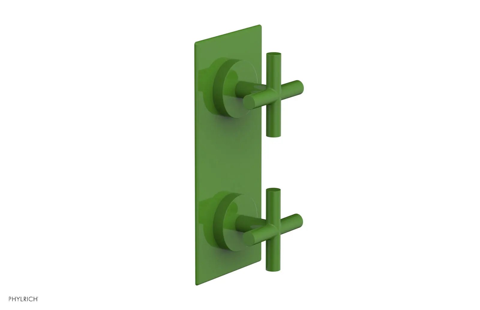 Phylrich TRANSITION 3/4" Thermostatic Valve with Volume Control or Diverter, Cross Handles by Phylrich