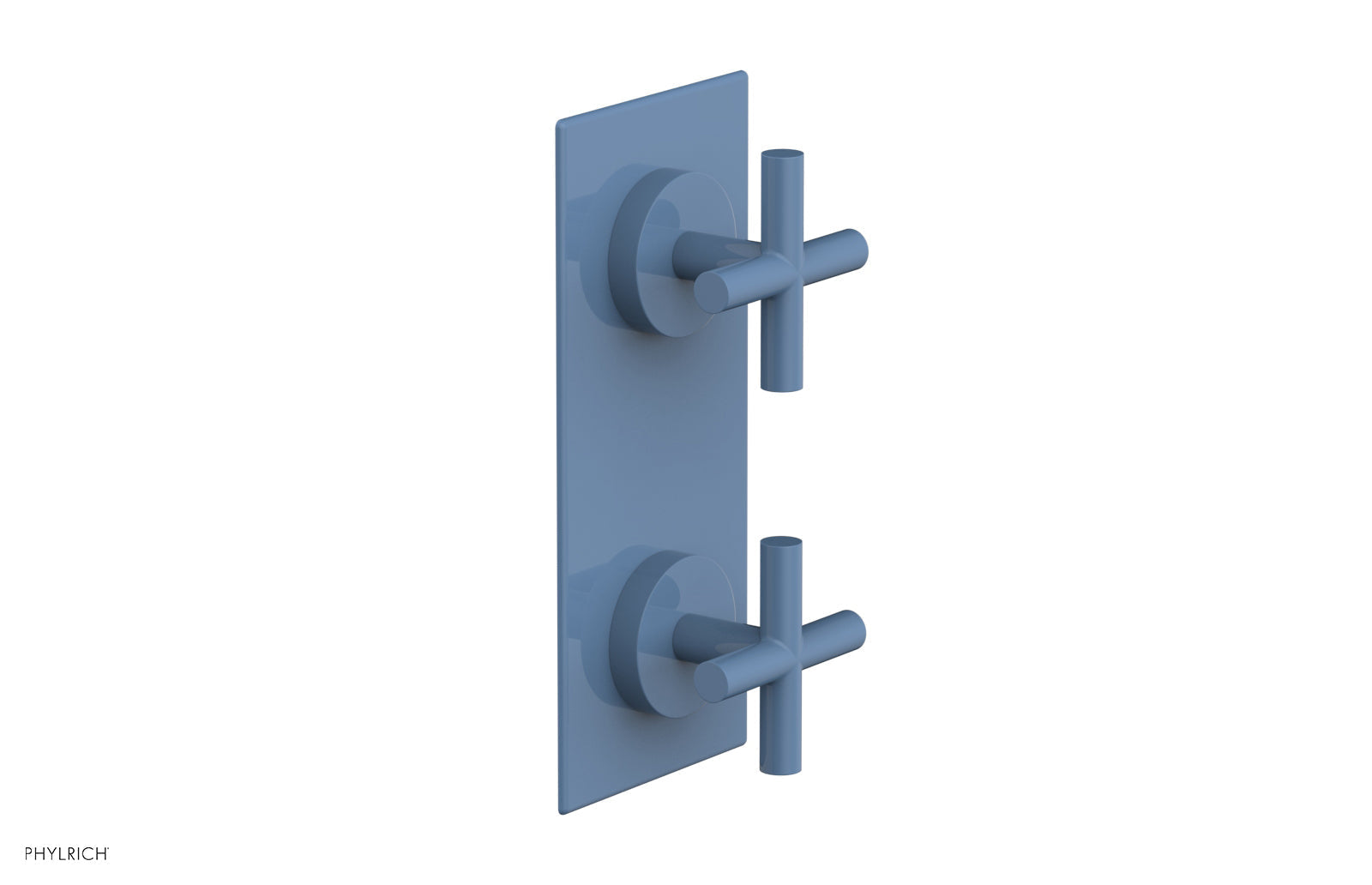 Phylrich TRANSITION 3/4" Thermostatic Valve with Volume Control or Diverter, Cross Handles by Phylrich
