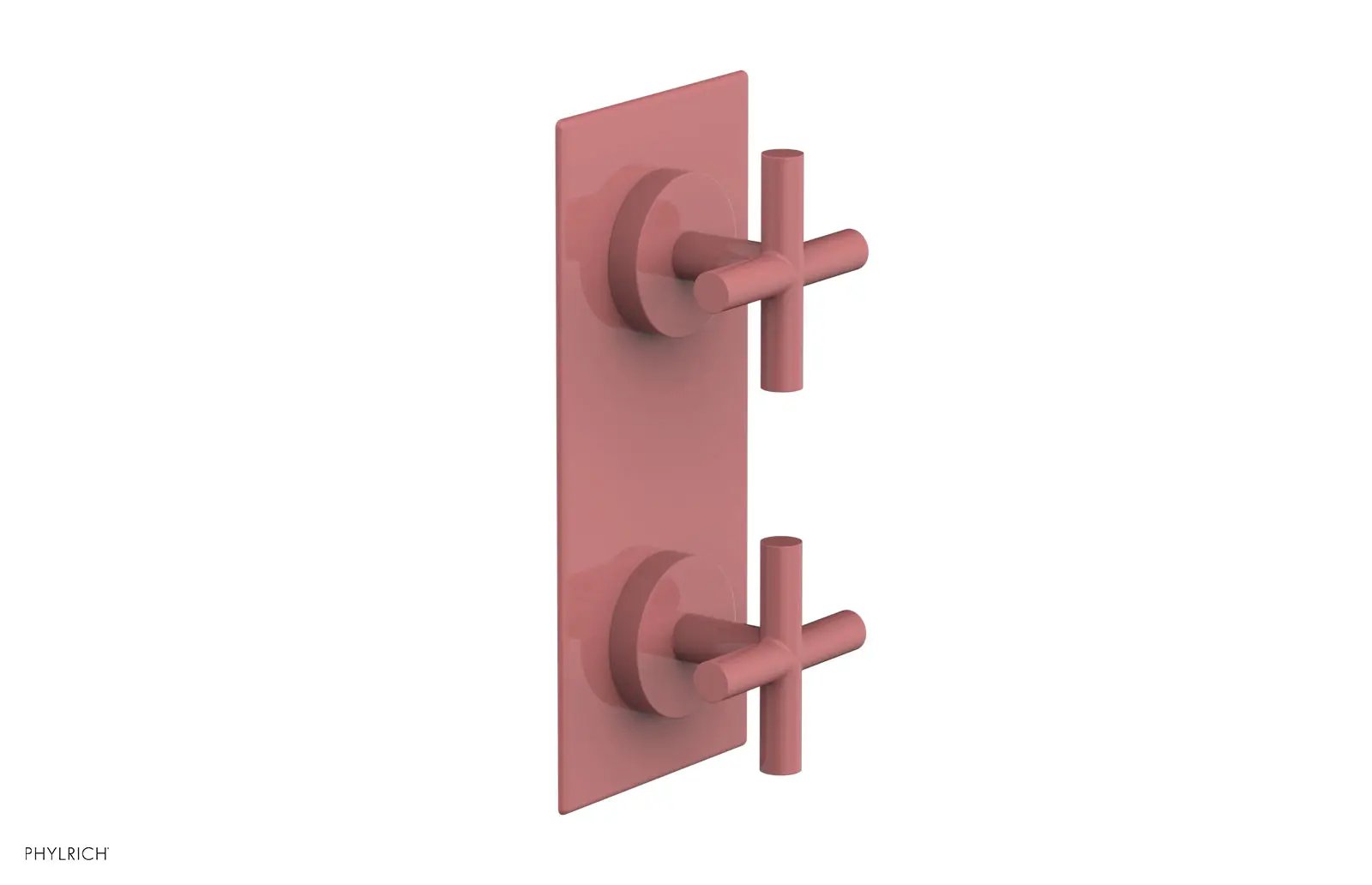 Phylrich TRANSITION 3/4" Thermostatic Valve with Volume Control or Diverter, Cross Handles by Phylrich
