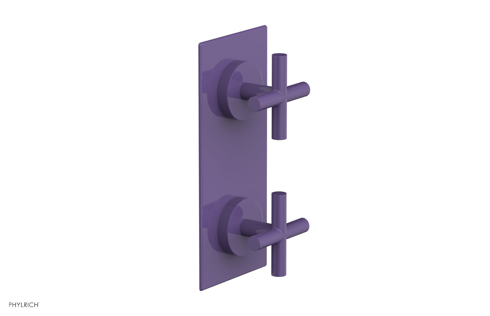 Phylrich TRANSITION 3/4" Thermostatic Valve with Volume Control or Diverter, Cross Handles by Phylrich