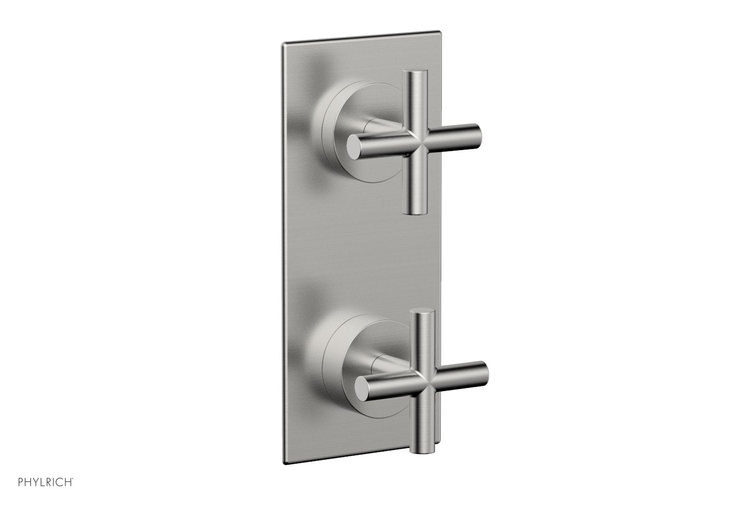 Phylrich TRANSITION 3/4" Thermostatic Valve with Volume Control or Diverter, Cross Handles by Phylrich