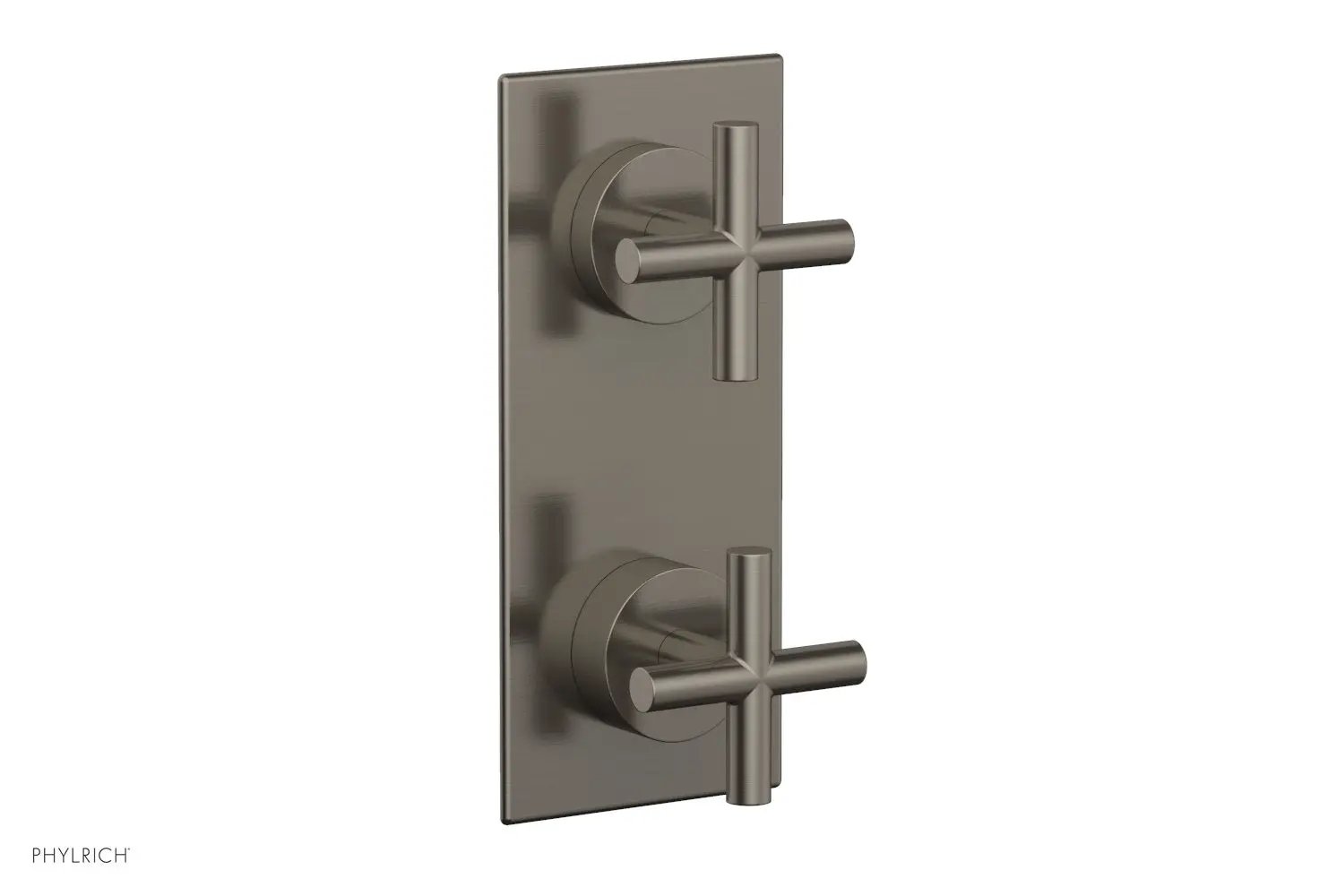 Phylrich TRANSITION 3/4" Thermostatic Valve with Volume Control or Diverter, Cross Handles by Phylrich