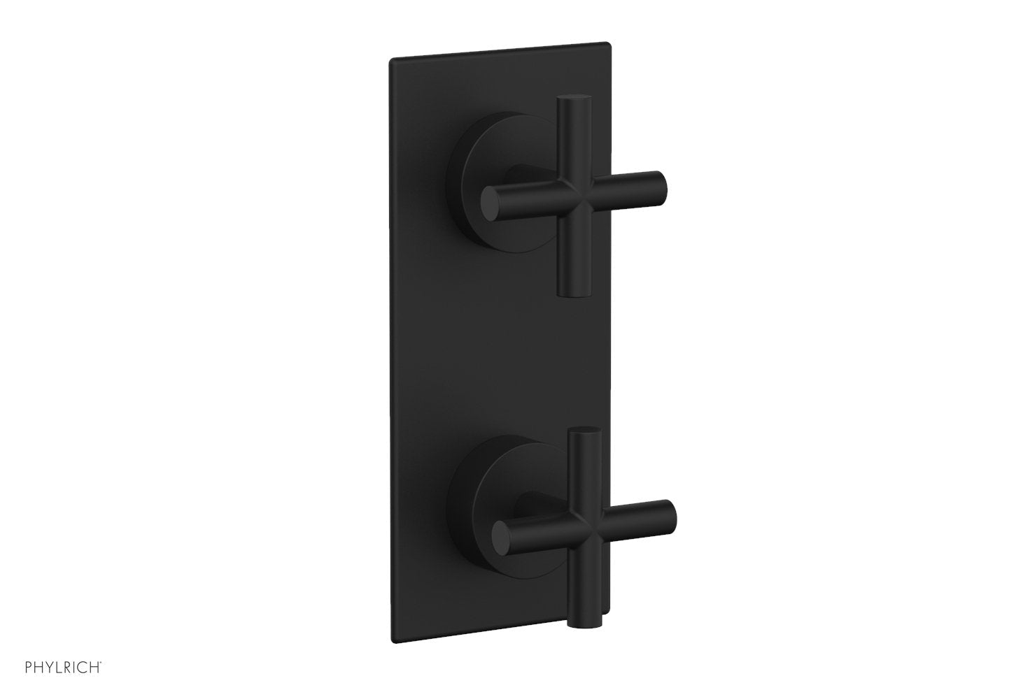 Phylrich TRANSITION 3/4" Thermostatic Valve with Volume Control or Diverter, Cross Handles by Phylrich