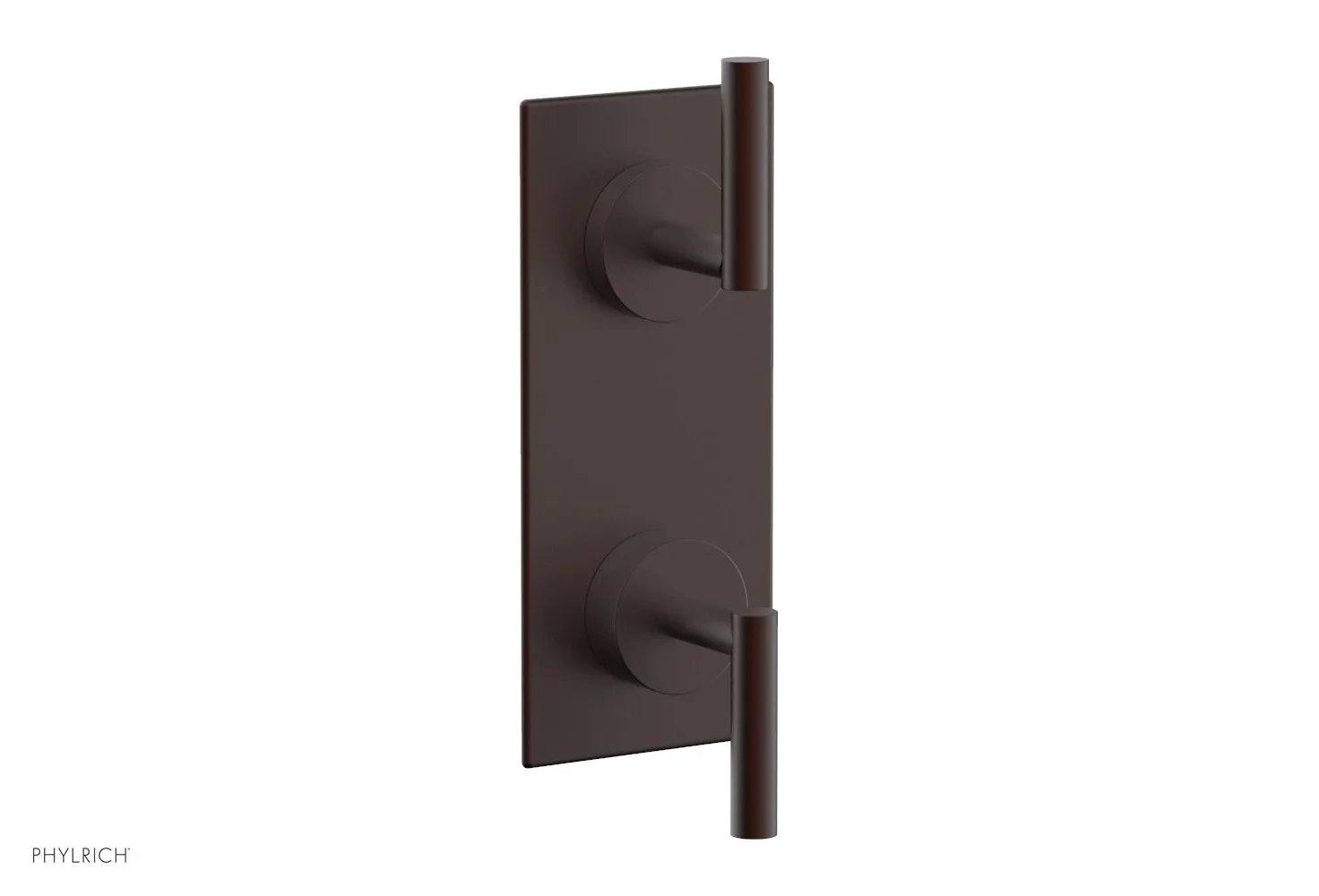 Phylrich TRANSITION 1/2" Thermostatic Valve with Volume Control or Diverter, Lever Handles by Phylrich