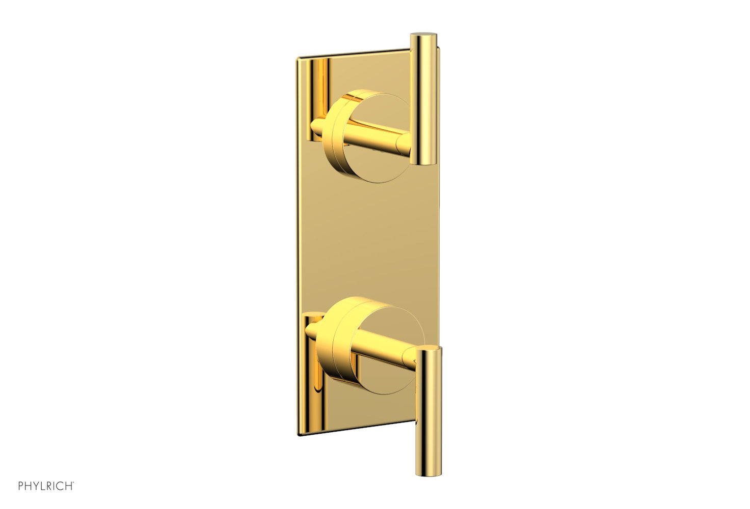 Phylrich TRANSITION 1/2" Thermostatic Valve with Volume Control or Diverter, Lever Handles by Phylrich