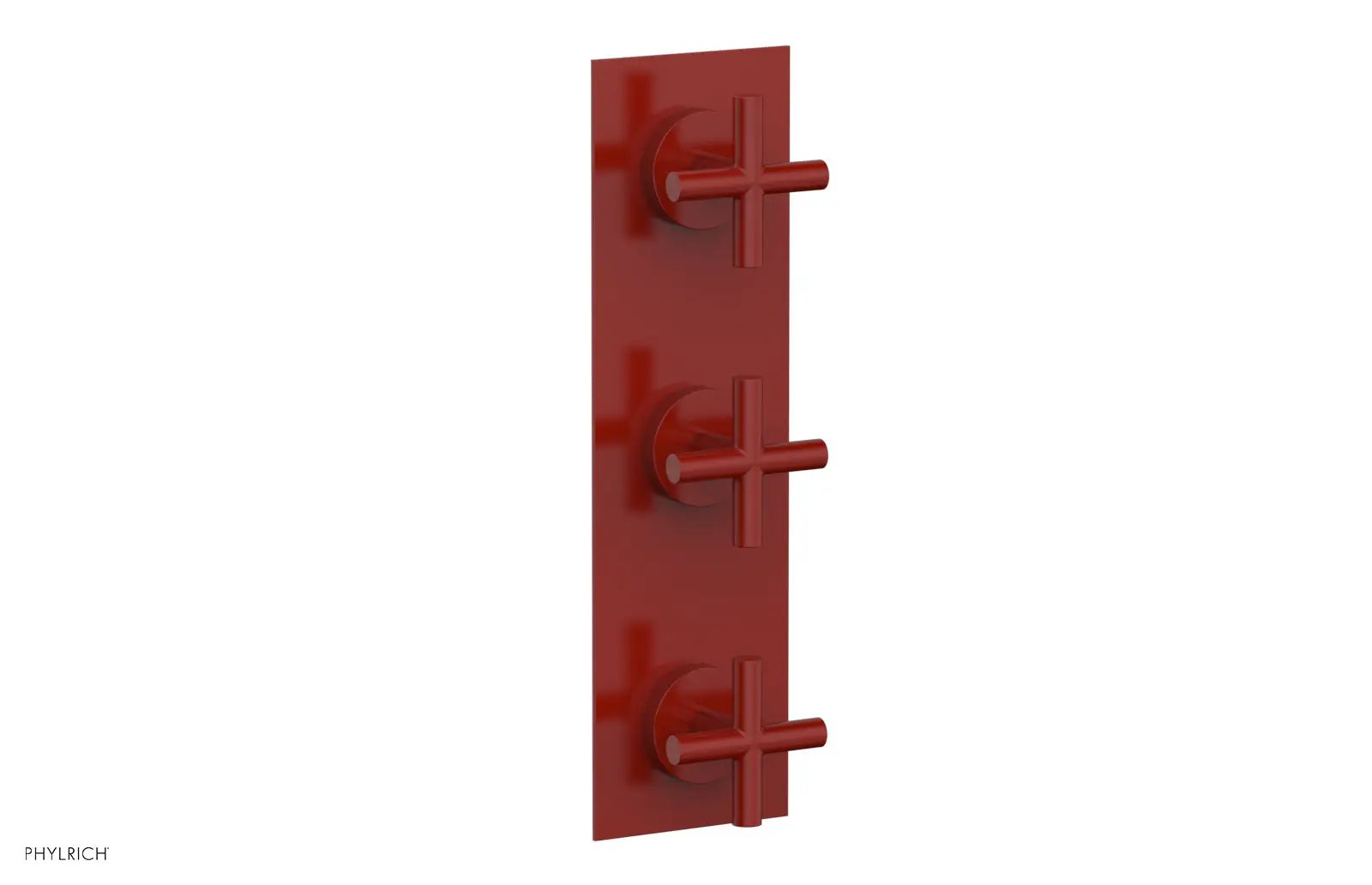 Phylrich TRANSITION 3/4" Thermostatic Valve with Two Volume Control, Cross Handles by Phylrich