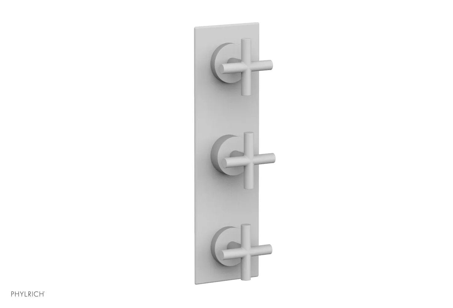 Phylrich TRANSITION 3/4" Thermostatic Valve with Two Volume Control, Cross Handles by Phylrich