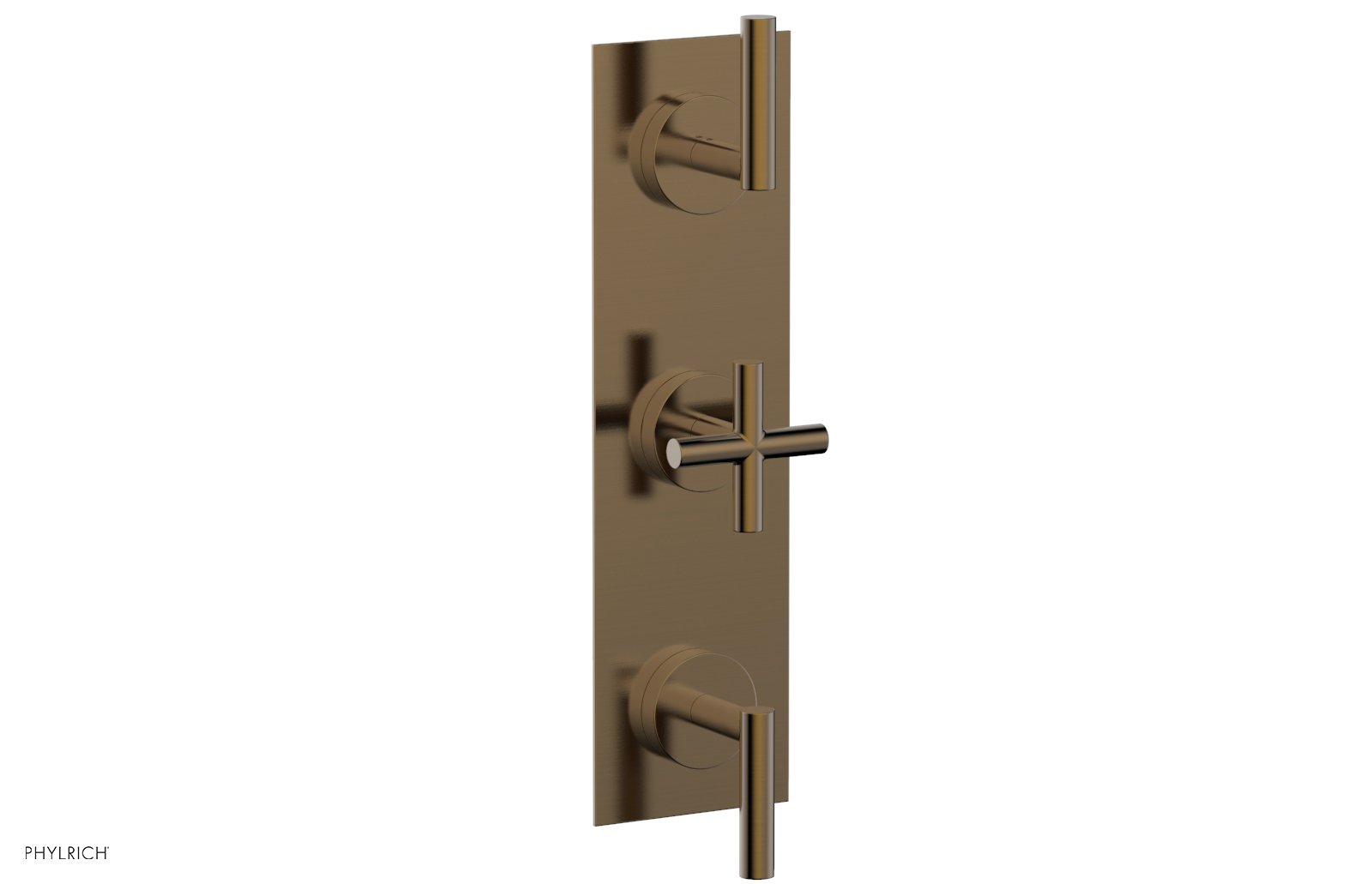 Phylrich TRANSITION 1/2" Thermostatic Valve with Two Volume Control, Lever Handles