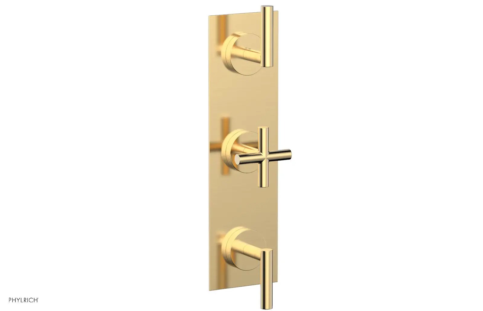 Phylrich TRANSITION 1/2" Thermostatic Valve with Two Volume Control, Lever Handles by Phylrich