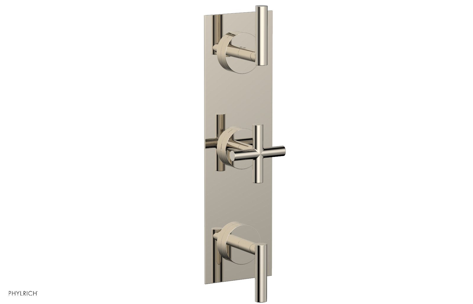 Phylrich TRANSITION 3/4" Thermostatic Valve with Two Volume Control, Lever Handles