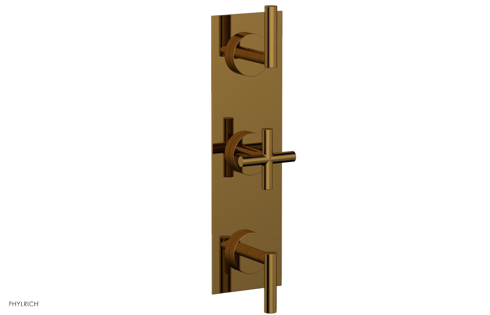 Phylrich TRANSITION 3/4" Thermostatic Valve with Two Volume Control, Lever Handles