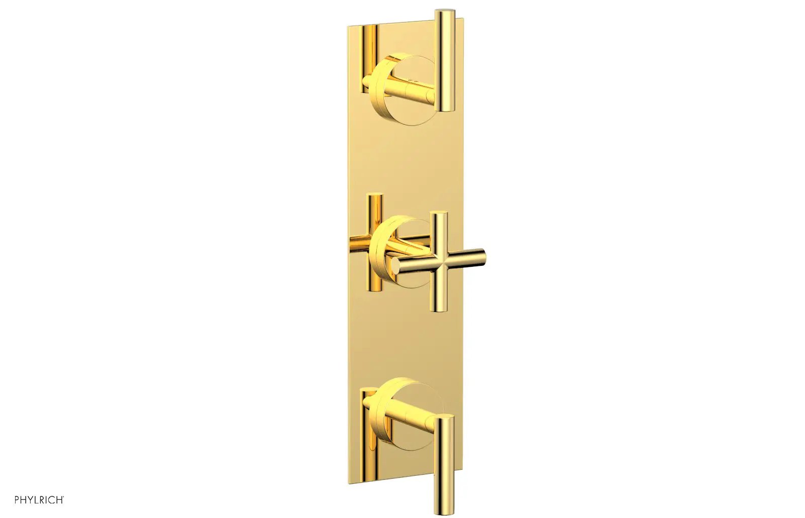 Phylrich TRANSITION 1/2" Thermostatic Valve with Two Volume Control, Lever Handles by Phylrich