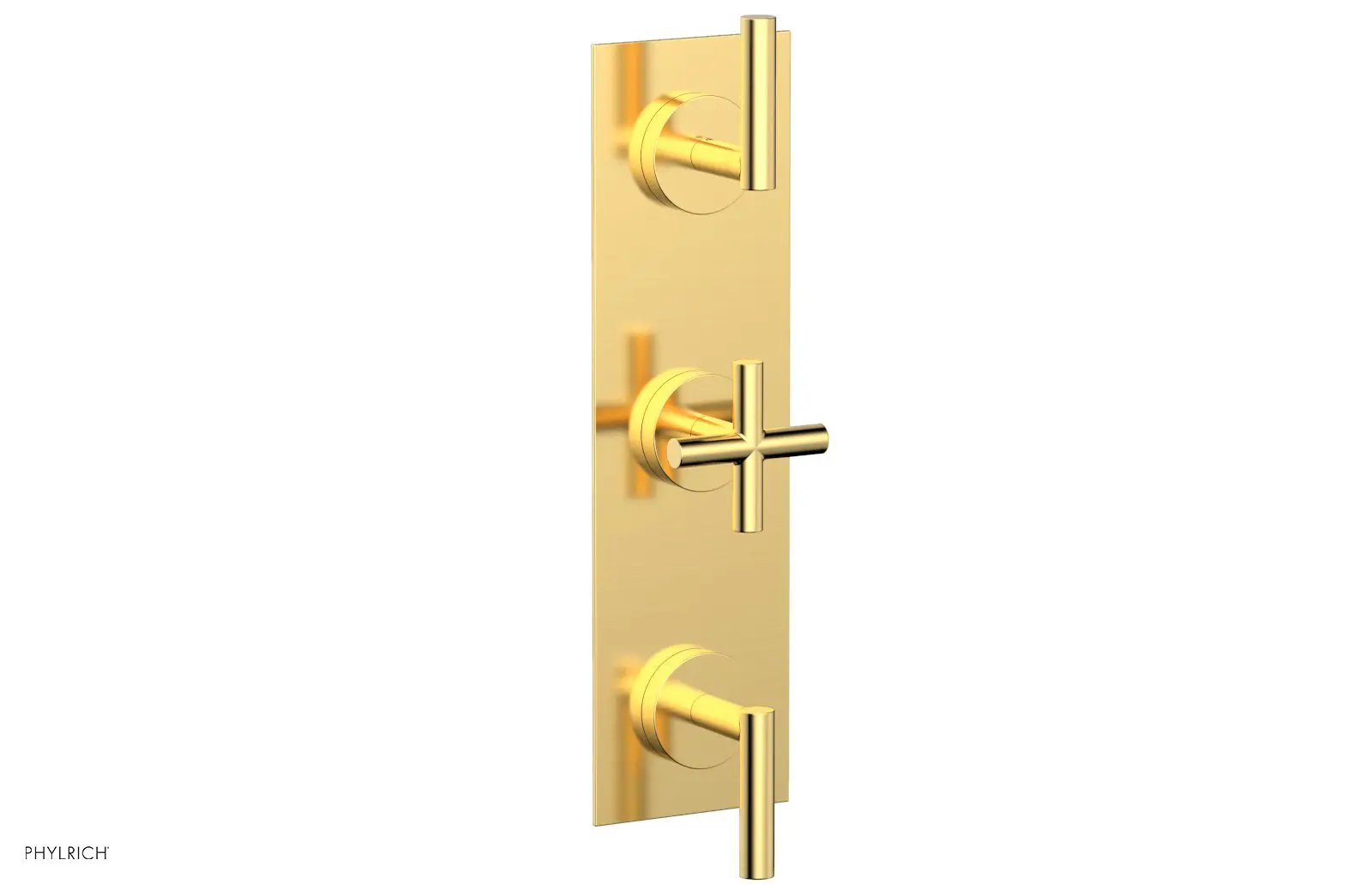 Phylrich TRANSITION 3/4" Thermostatic Valve with Two Volume Control, Lever Handles by Phylrich