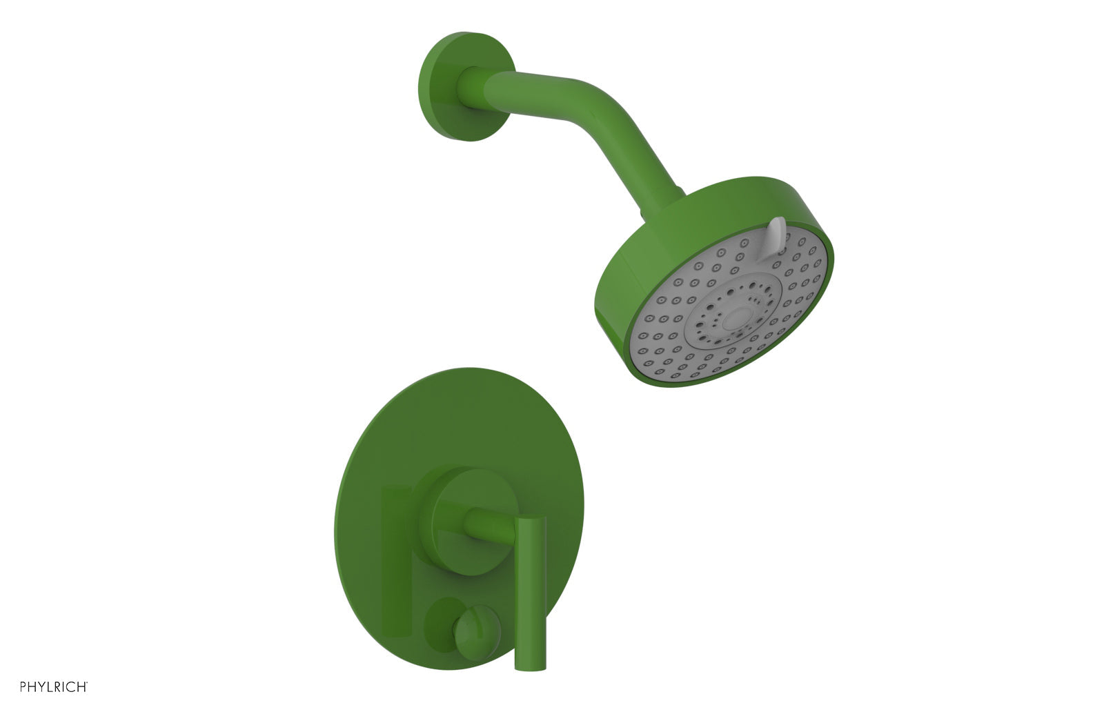 Phylrich TRANSITION Pressure Balance Shower and Diverter Set (Less Spout), Lever Handle by Phylrich