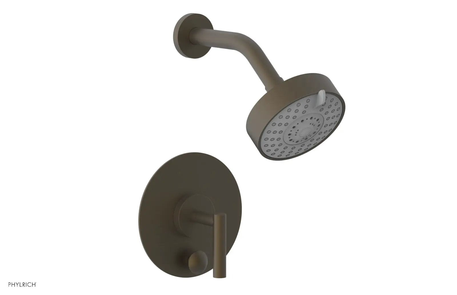 Phylrich TRANSITION Pressure Balance Shower and Diverter Set (Less Spout), Lever Handle by Phylrich
