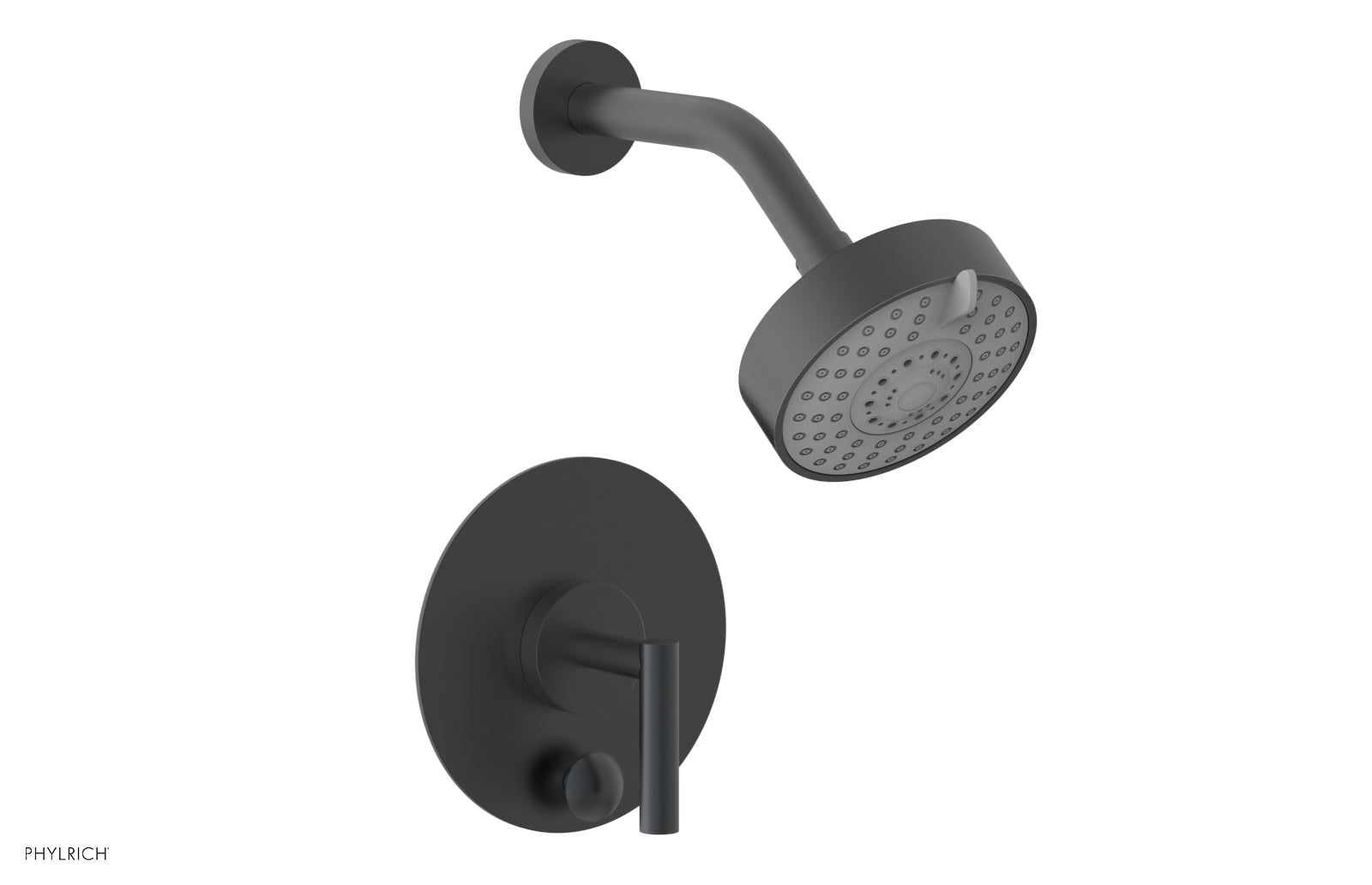 Phylrich TRANSITION Pressure Balance Shower and Diverter Set (Less Spout), Lever Handle
