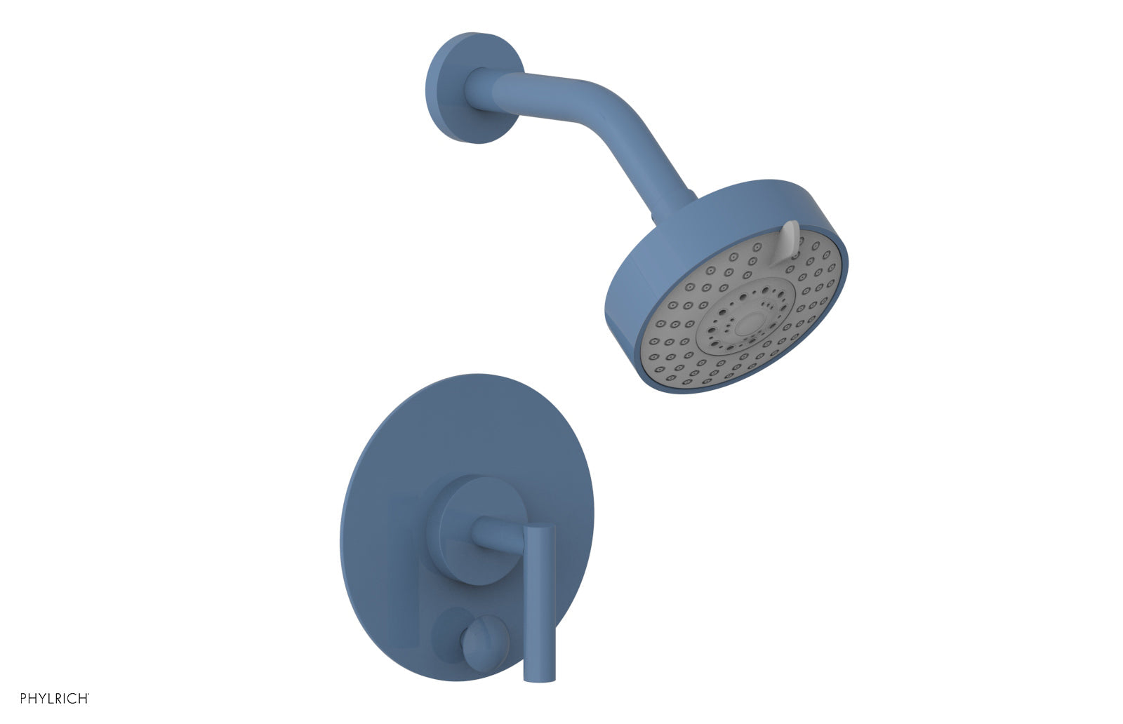 Phylrich TRANSITION Pressure Balance Shower and Diverter Set (Less Spout), Lever Handle by Phylrich