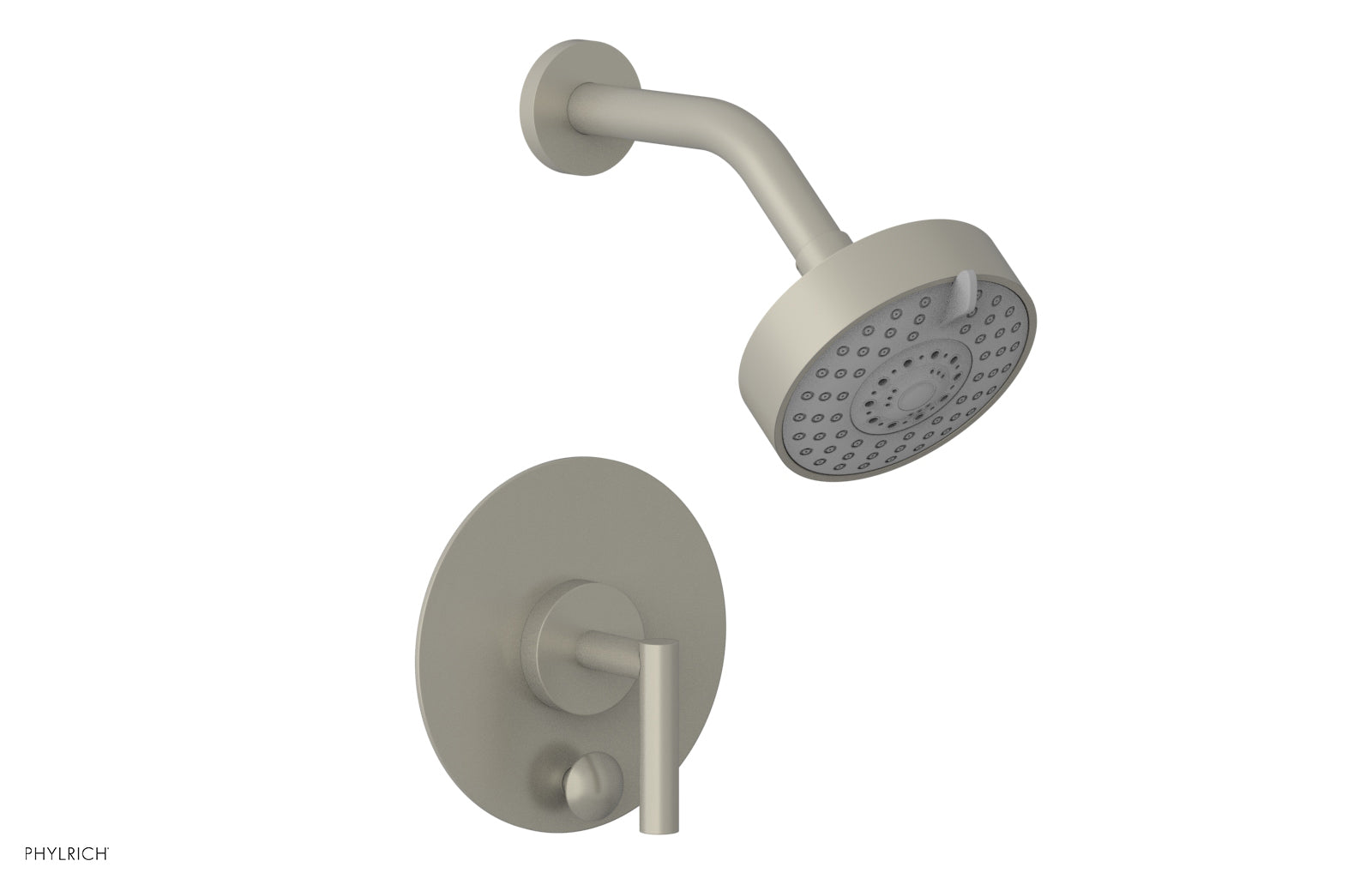 Phylrich TRANSITION Pressure Balance Shower and Diverter Set (Less Spout), Lever Handle