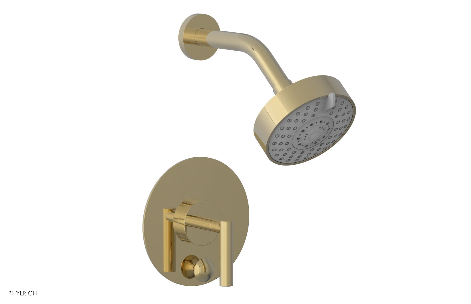 Phylrich TRANSITION Pressure Balance Shower and Diverter Set (Less Spout), Lever Handle by Phylrich