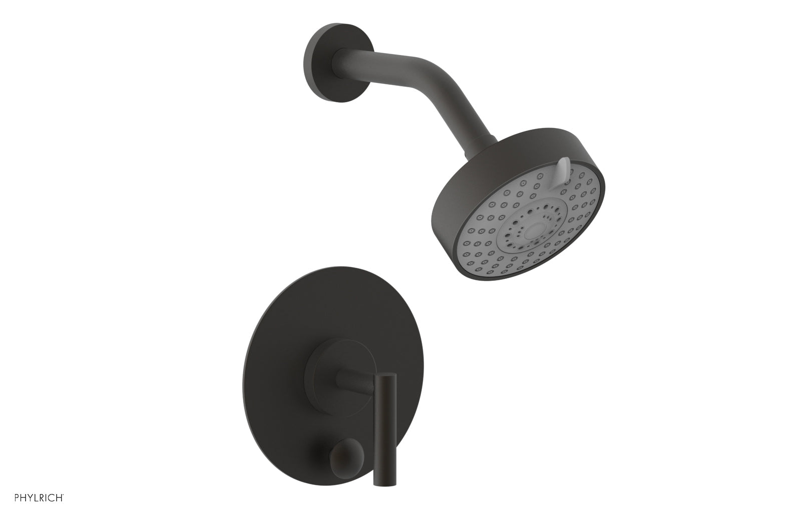Phylrich TRANSITION Pressure Balance Shower and Diverter Set (Less Spout), Lever Handle by Phylrich