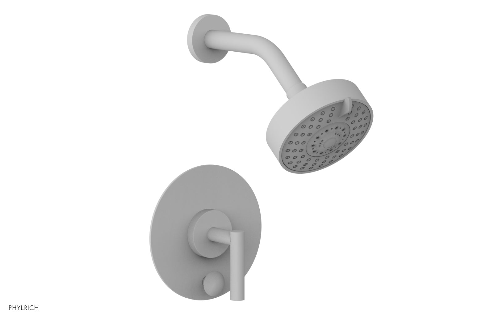 Phylrich TRANSITION Pressure Balance Shower and Diverter Set (Less Spout), Lever Handle